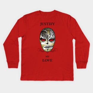 MDNA - Justify My Love Kids Long Sleeve T-Shirt